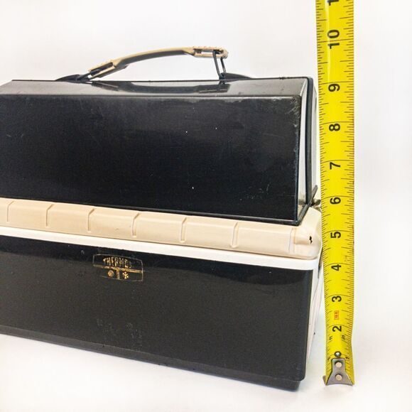 VTG King Seely Thermos Cooler Box W/ Beverage Thermos - Picture 16 of 16